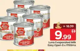 Mark & Save LUNA Evaporated Milk offer