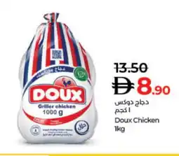 Lulu Hypermarket DOUX Frozen Whole Chicken offer
