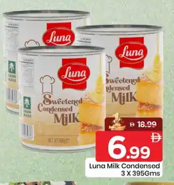 Mark & Save LUNA Condensed Milk offer