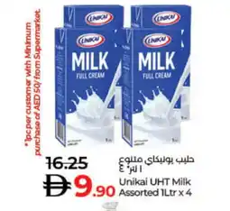 Lulu Hypermarket UNIKAI Long Life / UHT Milk offer