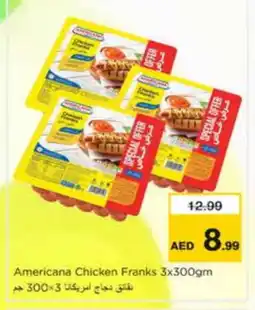 Nesto AMERICANA Chicken Franks offer