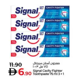 Lulu Hypermarket SIGNAL Toothpaste offer