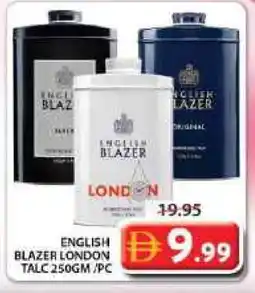Grand Hyper Market ENGLISH BLAZER Talcum Powder offer