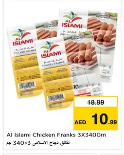 Nesto AL ISLAMI Chicken Franks offer
