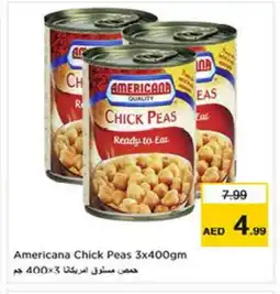 Last Chance AMERICANA Chick Peas offer