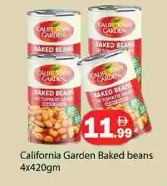 Zain Hypermarket CALIFORNIA GARDEN Baked Beans offer