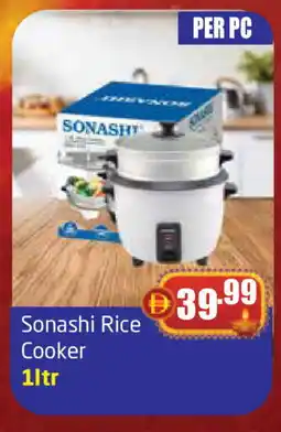 Delta Centre SONASHI Rice Cooker offer