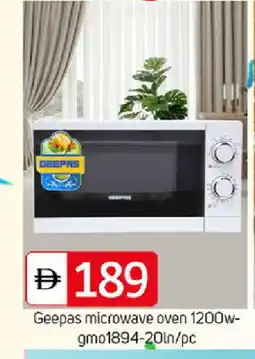 Talal Market GEEPAS Microwave Oven offer