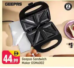 Shaklan GEEPAS Sandwich Maker offer
