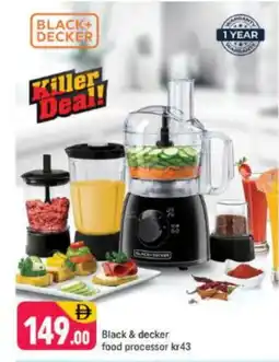 Shaklan BLACK+DECKER Food Processor offer