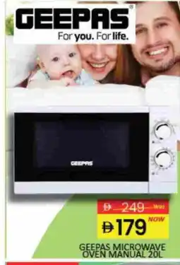 Mango Hypermarket LLC GEEPAS Microwave Oven offer