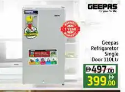 Mango Hypermarket LLC GEEPAS Refrigerator offer