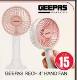 Mango Hypermarket LLC GEEPAS Fan offer