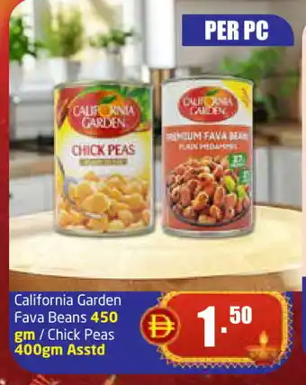 Delta Centre CALIFORNIA GARDEN Chick Peas offer