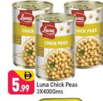 Shaklan LUNA Chick Peas offer