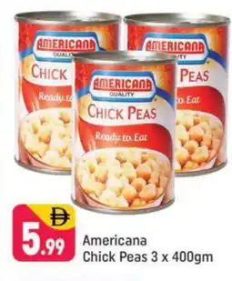 Shaklan AMERICANA Chick Peas offer