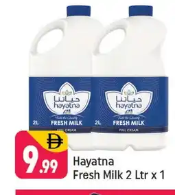 Shaklan HAYATNA Full Cream Milk offer