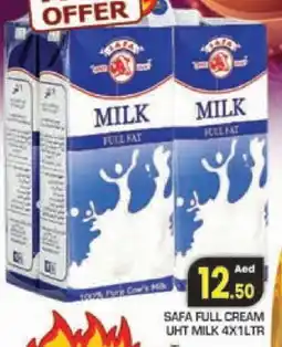 Baniyas Spike Hypermarket SAFA Long Life / UHT Milk offer
