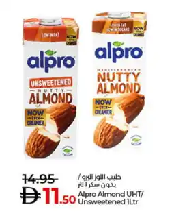 Lulu Hypermarket ALPRO Long Life / UHT Milk offer