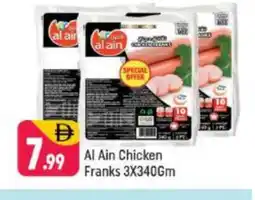 Shaklan AL AIN Chicken Franks offer