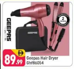 Shaklan GEEPAS Hair Appliances offer