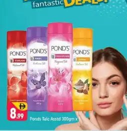 Shaklan PONDS Talcum Powder offer