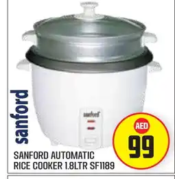 Baniyas Spike Hypermarket SANFORD Rice Cooker offer