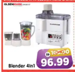 Al Madina Hypermarket OLSENMARK Mixer / Grinder offer