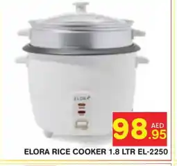 Baniyas Spike Hypermarket ELORA Rice Cooker offer