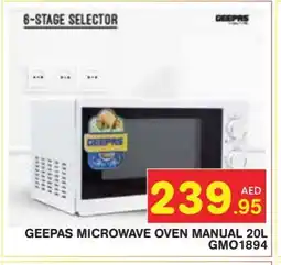 Baniyas Spike Hypermarket GEEPAS Microwave Oven offer