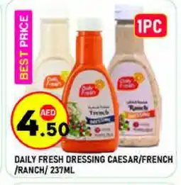 Baniyas Spike Hypermarket DAILY FRESH Dressing offer