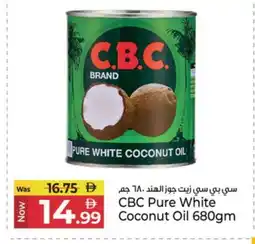 Kenz Hypermarket CBC Coconut Oil offer