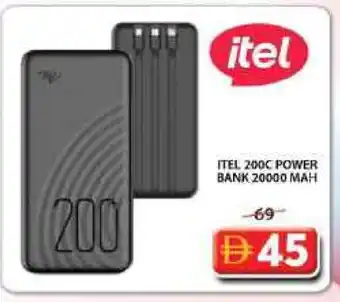 Grand Hyper Market ITEL Powerbank offer