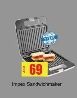 Zain Hypermarket IMPEX Sandwich Maker offer