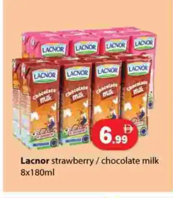 Zain Hypermarket LACNOR Flavoured Milk offer
