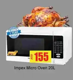 Zain Hypermarket IMPEX Microwave Oven offer
