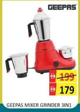 Mango Hypermarket LLC GEEPAS Mixer / Grinder offer