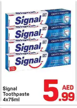 Day To Day SIGNAL Toothpaste offer