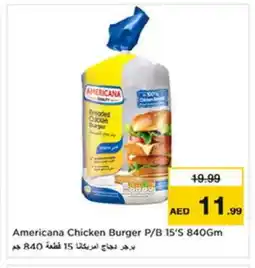 Last Chance AMERICANA Chicken Burger offer