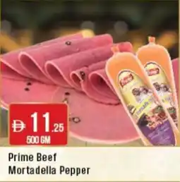 West Zone Supermarket Prime Beef Mortadella Pepper offer