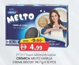 KM Trading Cremica melto vanilla creme biscuit offer
