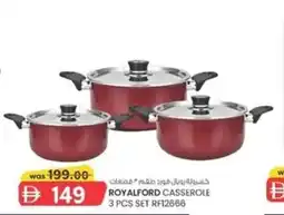 KM Trading Royalford casserole set RF12666 offer