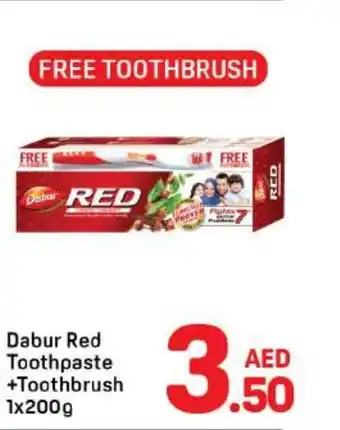 Day To Day Dabur Red Toothpaste +Toothbrush offer