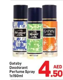 Day To Day Gatsby deodorant perfume spray offer