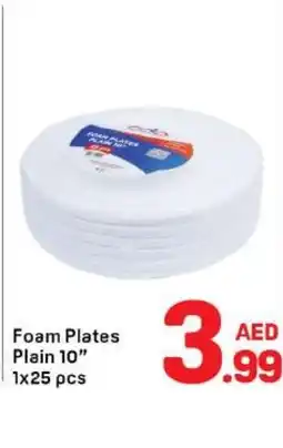 Day To Day Foam Plates Plain 10 offer