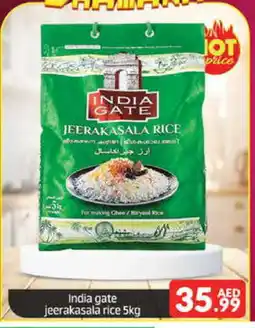 Al Madina INDIA GATE Jeerakasala Rice offer