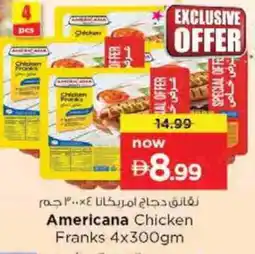 Nesto AMERICANA Chicken Sausage offer