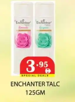 Zain Hypermarket Enchanteur Talcum Powder offer