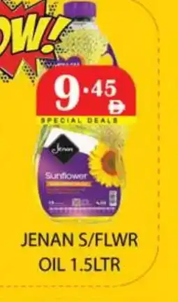 Zain Hypermarket JENAN Sunflower Oil offer