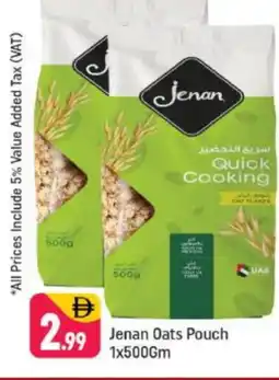Shaklan JENAN Oats offer